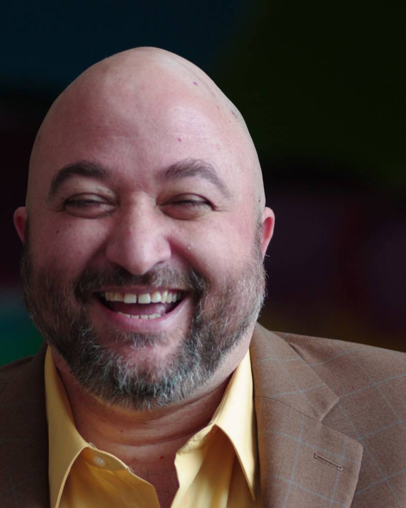 Headshot of man smiling