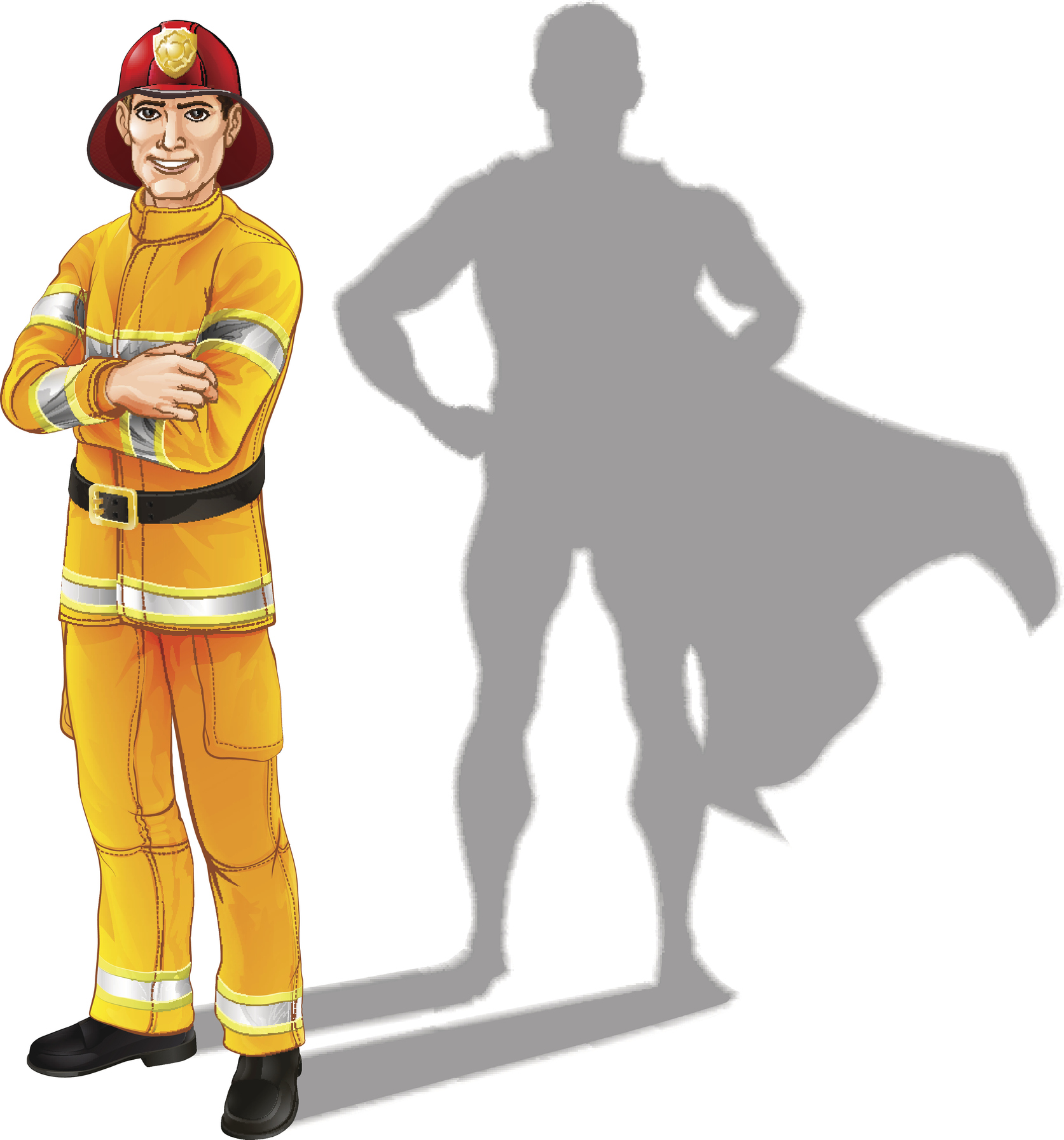 Firefighter Hero Cape